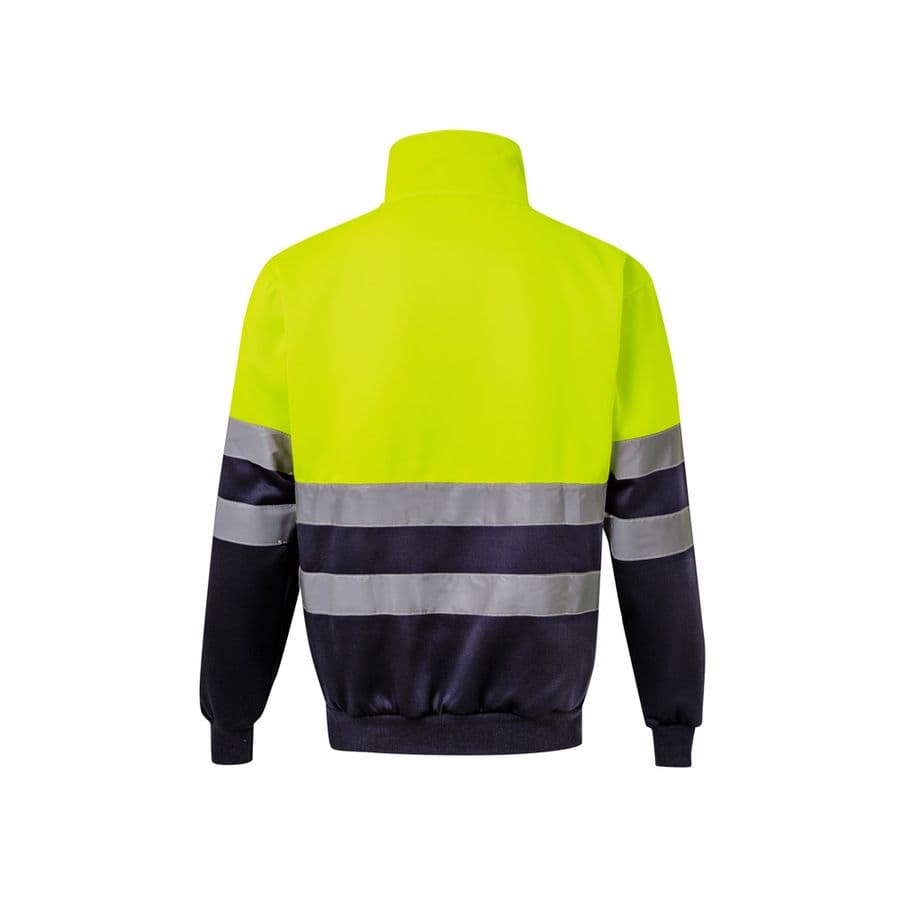 VL THOR. Tvåfärgad sweatshirt (300g/m²) i polyesterfleece (100%)