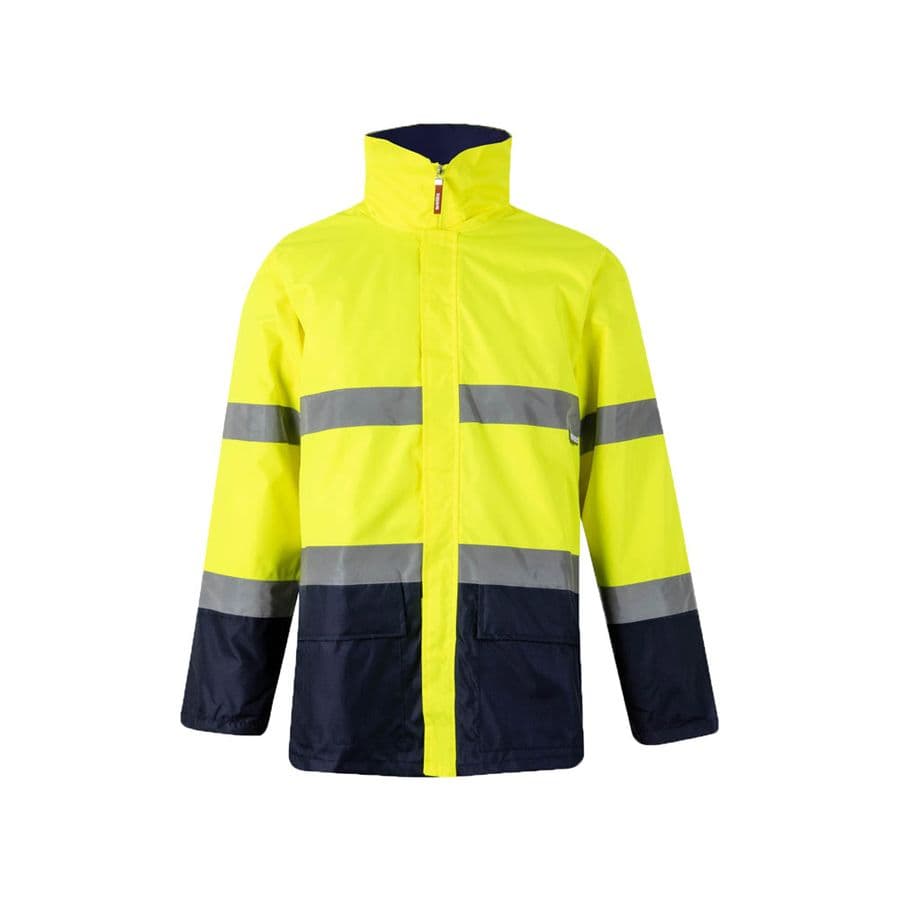 VL THEMIS. Tvåfärgad parkas (190g/m²), i polyester (100%), med PU-beläggning