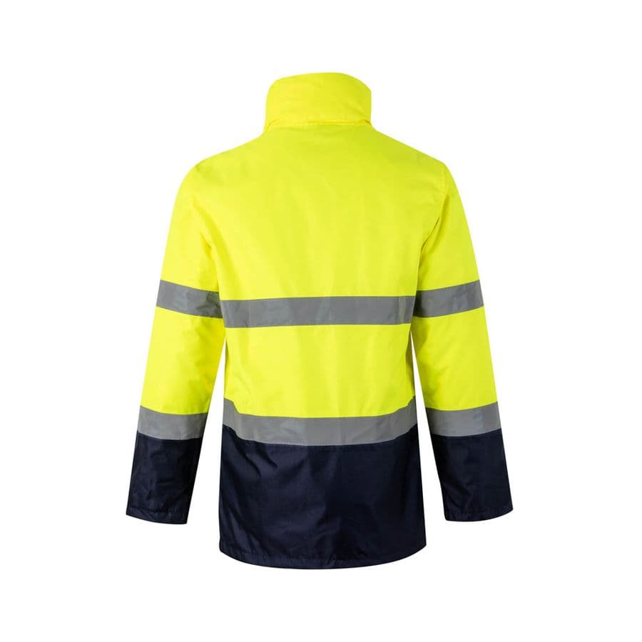 VL THEMIS LARGE. Tvåfärgad parkas (190g/m²), i polyester (100%), med PU-beläggning
