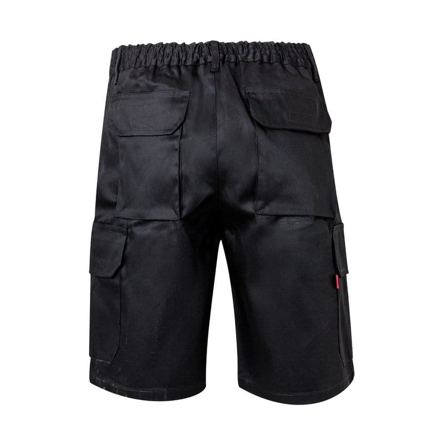 VL CHIONE. Bermudashorts i twill med flera fickor (200g/m²), i bomull (35%) och polyester (65%)