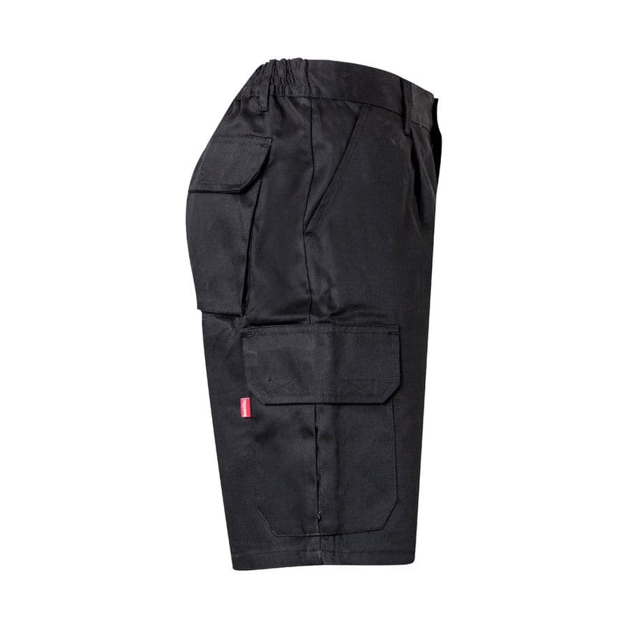 VL CHIONE. Bermudashorts i twill med flera fickor (200g/m²), i bomull (35%) och polyester (65%)