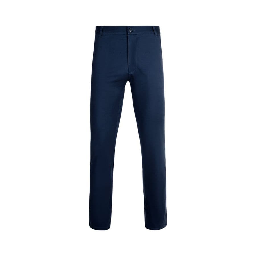 VL VISHNU. Unisex stretch chinobyxor (260g/m²), i bomull (98%) och elastan (2%) Marinblå