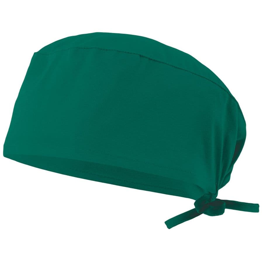 VL ENLIL. Hygienisk twillmössa (190g/m²), i bomull (35%) och polyester (65%) Grön