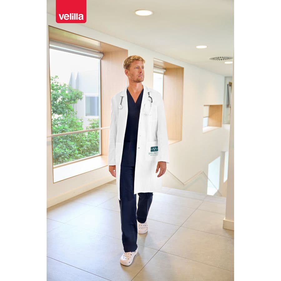 VL OGUN. Twillblus (180g/m²), i bomull (20%) och polyester (80%)