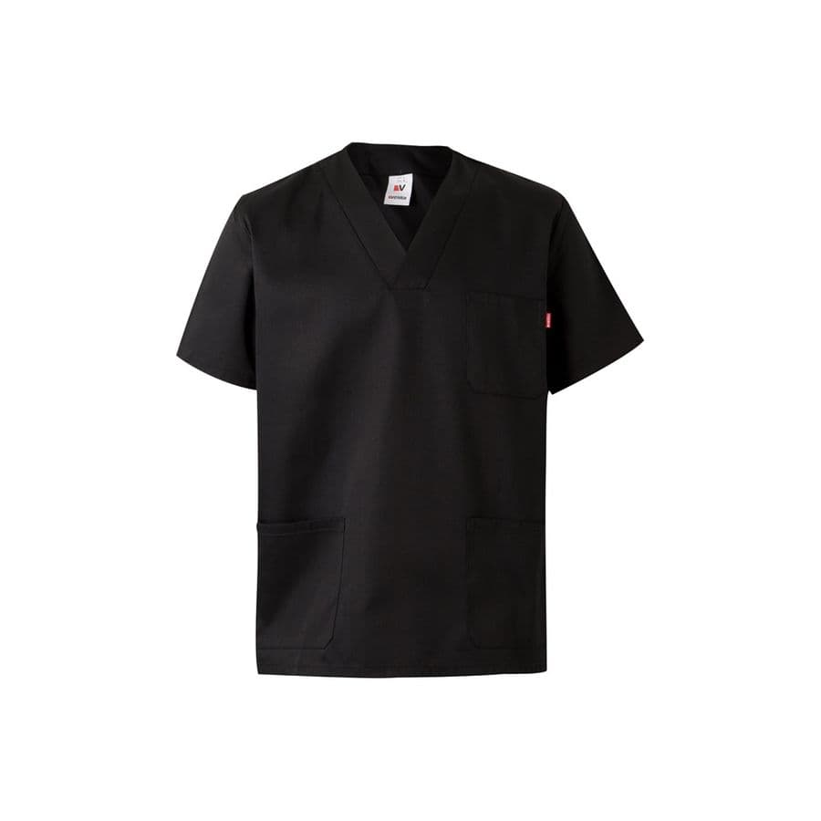 VL ILLAPA. Twilltunika (190g/m²) med korta ärmar, i polyester (65%) och bomull (35%)