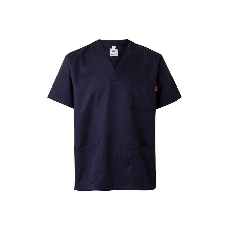 VL ILLAPA. Twilltunika (190g/m²) med korta ärmar, i polyester (65%) och bomull (35%)
