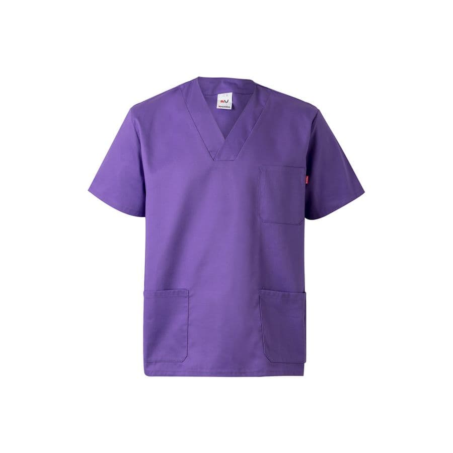 VL ILLAPA. Twilltunika (190g/m²) med korta ärmar, i polyester (65%) och bomull (35%) Gredelin