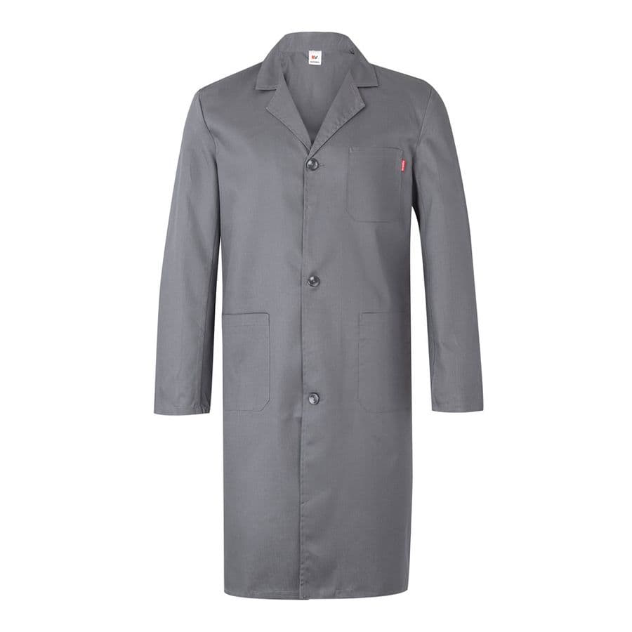 VL DANU. Twillblus (175g/m²), i bomull (35%) och polyester (65%) Grå