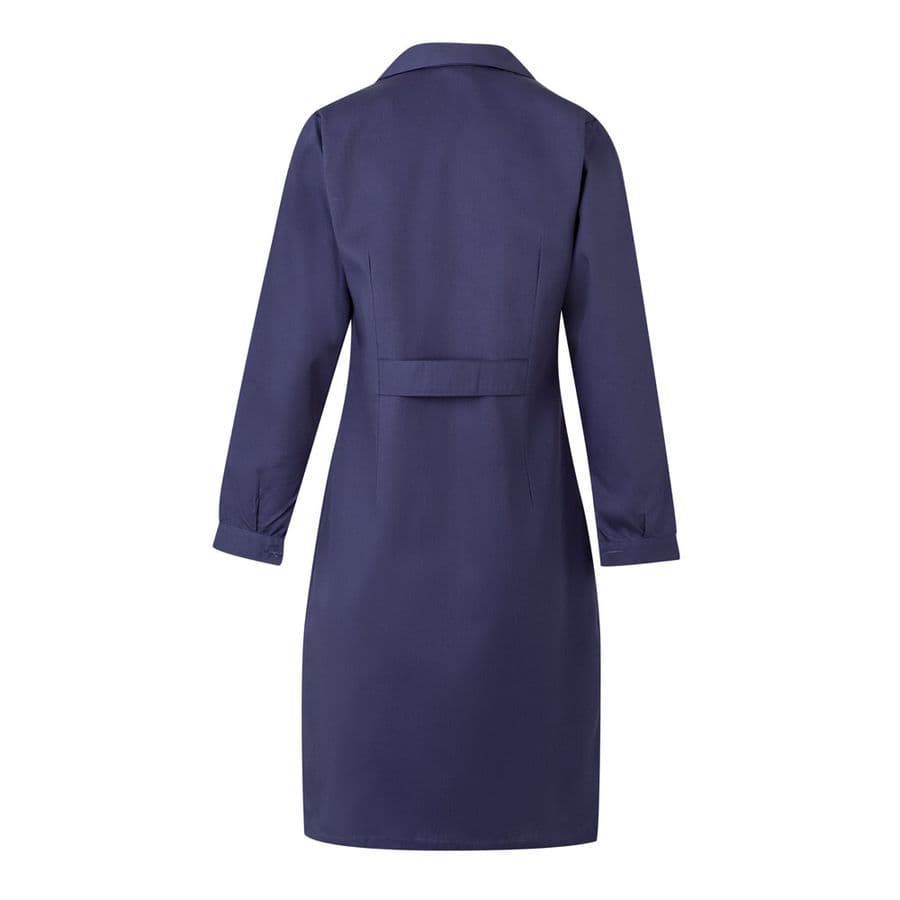 VL RAMA. Långärmad smock i twill (175g/m²), i bomullstwill (35%) och polyester (65%)