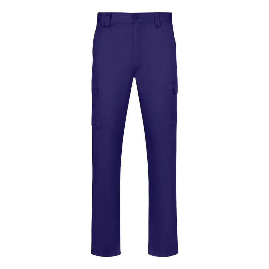 VL HERMES. Twillbyxor med flera fickor (190 g/m²) Kungsblå