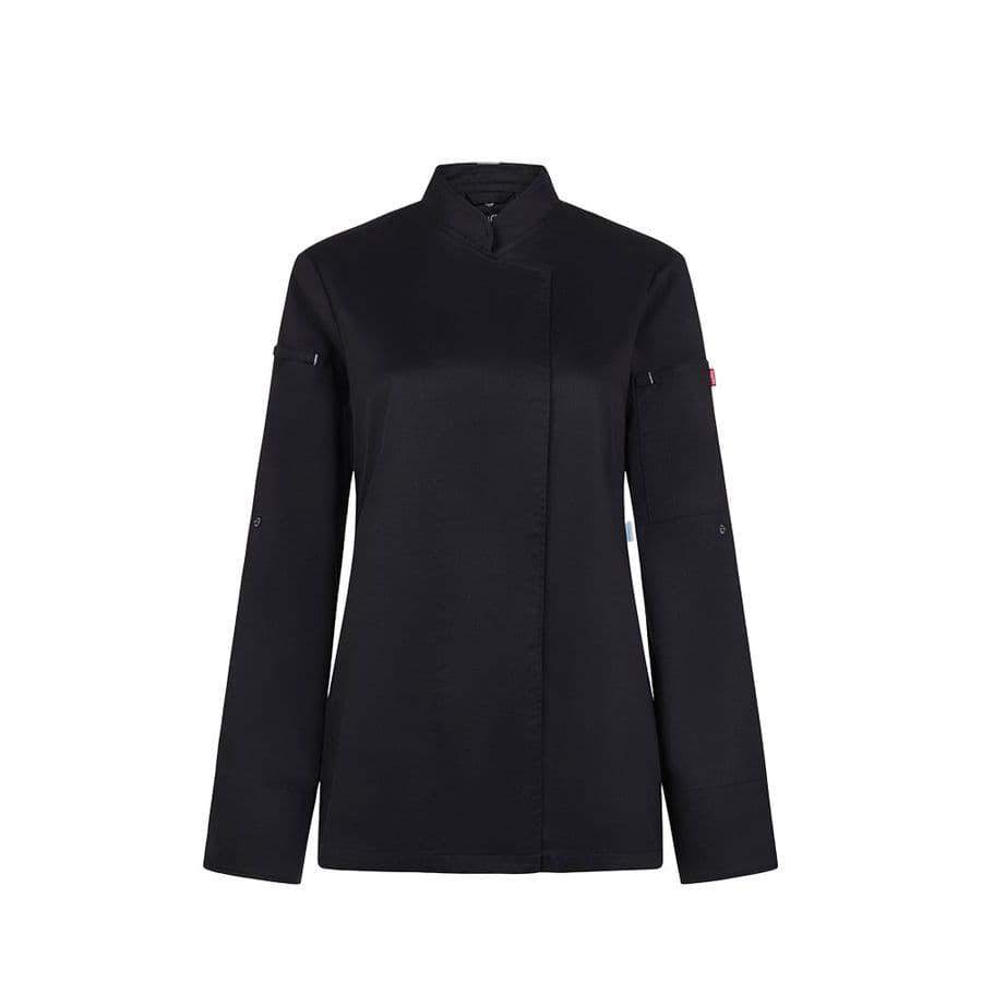 VL THOTH. Kockjacka för damer (190 g/m²) tillverkad av bomull (35 %) och återvunnen polyester (65 %)