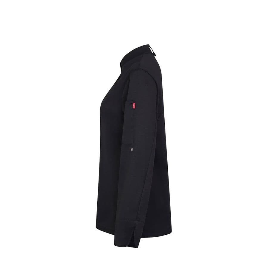 VL THOTH. Kockjacka för damer (190 g/m²) tillverkad av bomull (35 %) och återvunnen polyester (65 %)