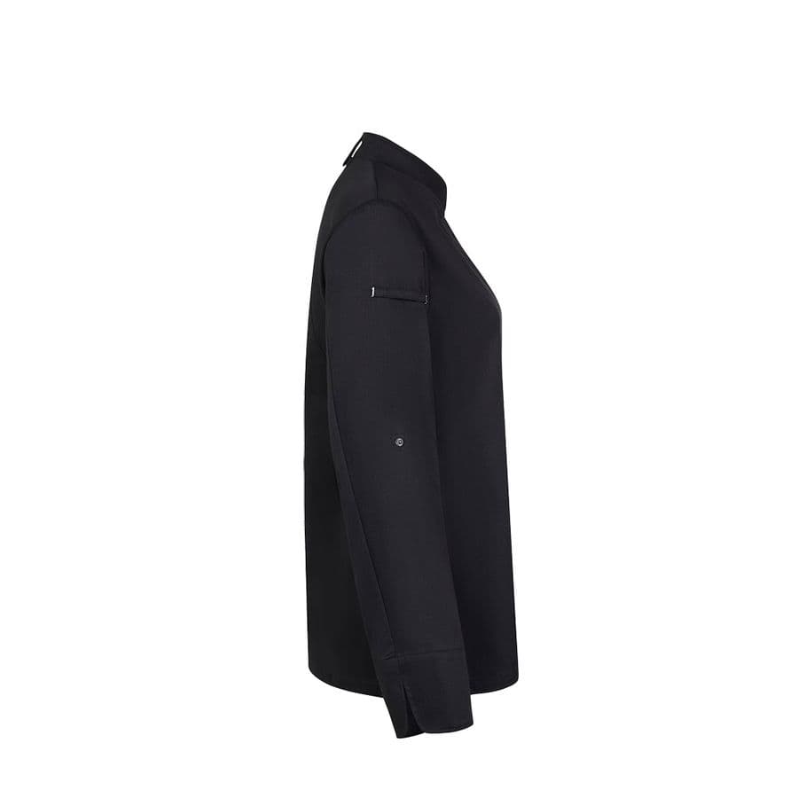 VL THOTH. Kockjacka för damer (190 g/m²) tillverkad av bomull (35 %) och återvunnen polyester (65 %)