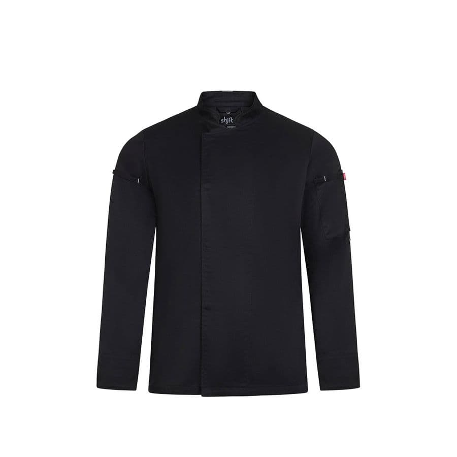 VL AGNI. Kockjacka för unisex (190 g/m²) i bomull (35 %) och återvunnen polyester (65 %)