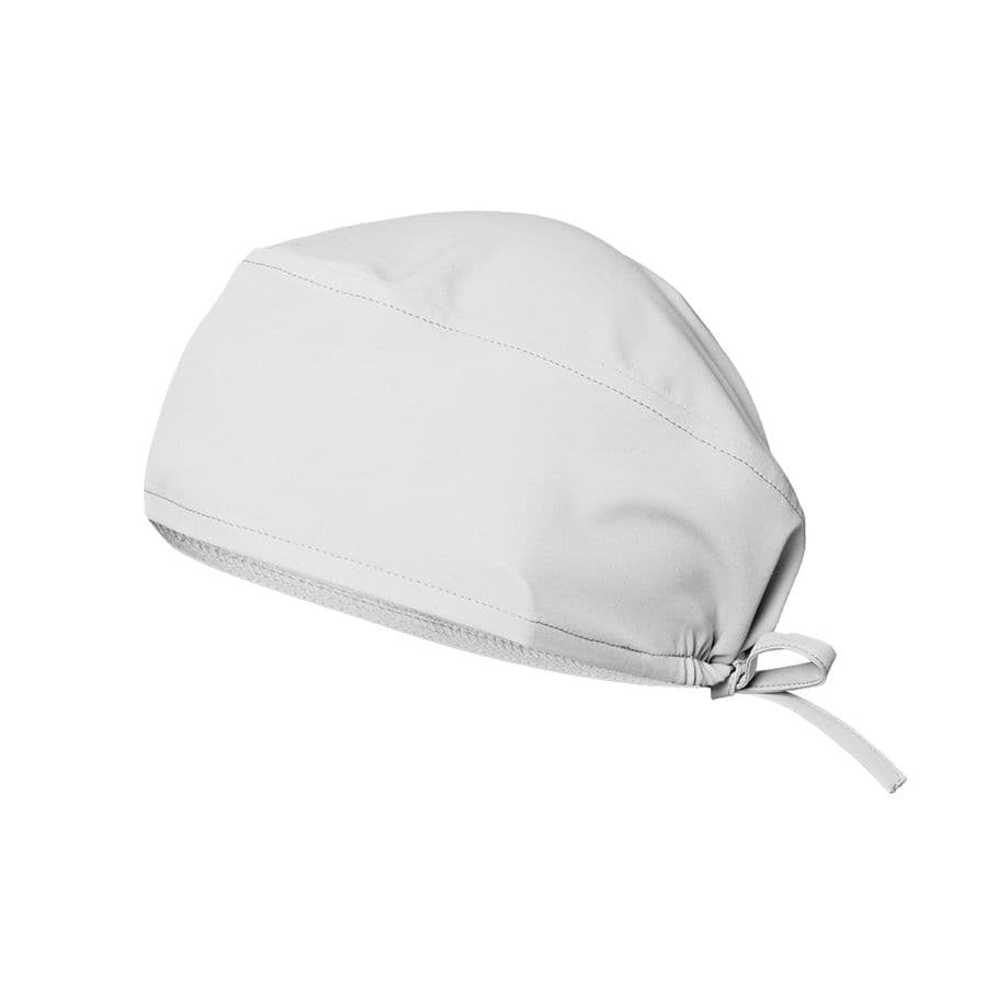 VL SAGA. Sanitetsmössa (140 g/m²) tillverkad av 100 % mikrofiber Vit