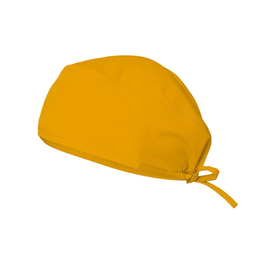 VL SAGA. Sanitetsmössa (140 g/m²) tillverkad av 100 % mikrofiber Gul