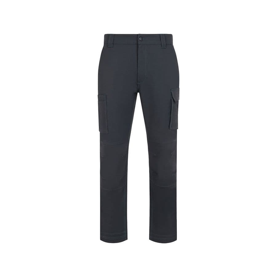 VL NYMPHS. 4-Xtreme byxor i twill (280 g/m²) tillverkade av EME elastomultiester (100 %) Mörkgrå