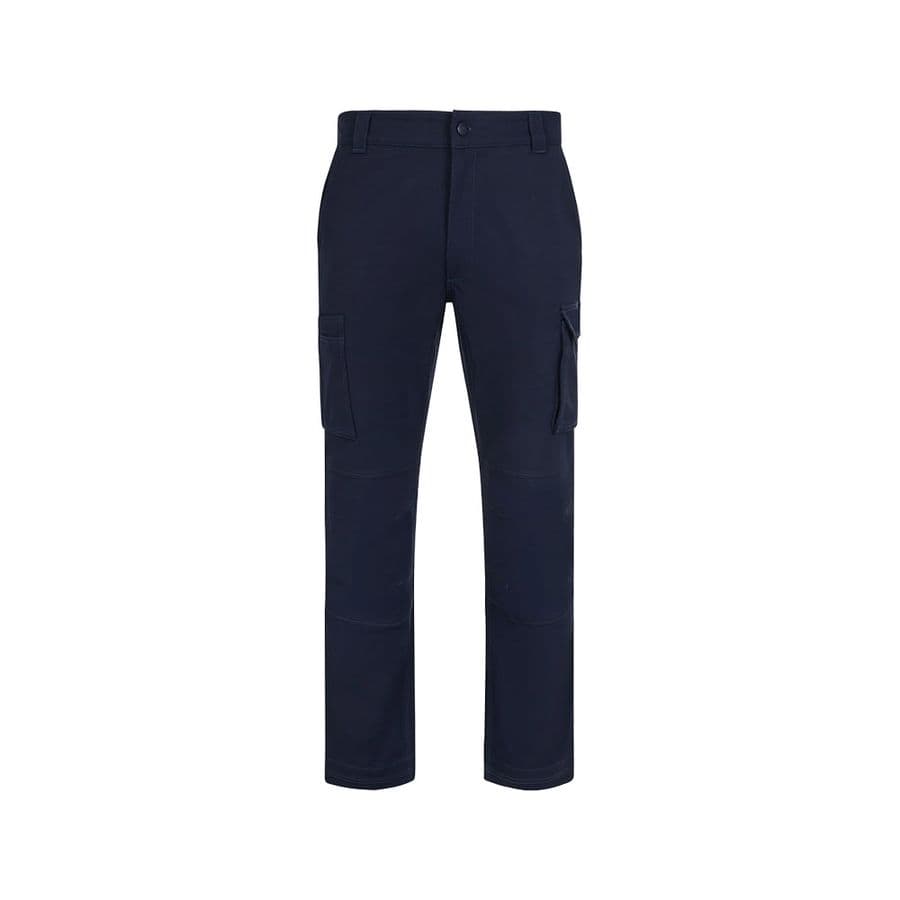 VL NYMPHS. 4-Xtreme byxor i twill (280 g/m²) tillverkade av EME elastomultiester (100 %) Marinblå