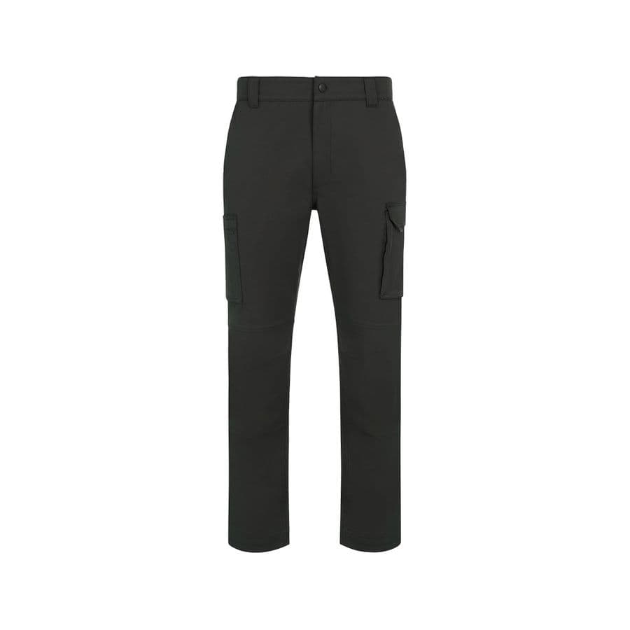 VL NYMPHS. 4-Xtreme byxor i twill (280 g/m²) tillverkade av EME elastomultiester (100 %) Militärgrön
