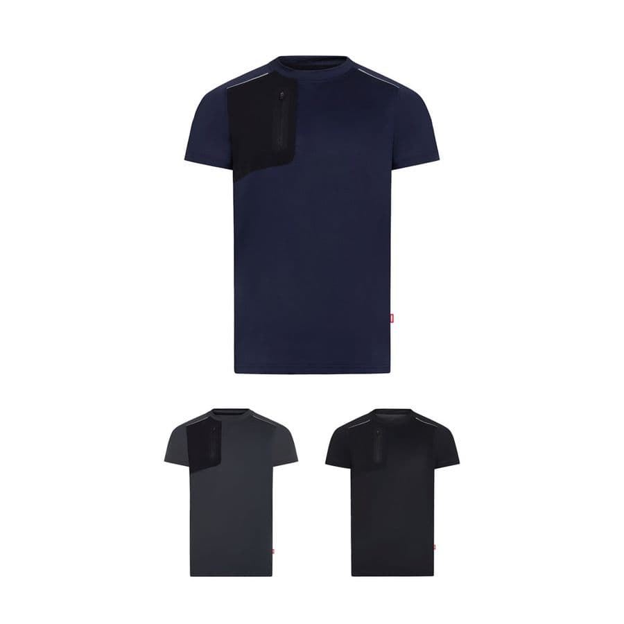 VL RHEA. tränings-T-shirt (110 g/m²), tillverkad av 100 % återvunnen polyester