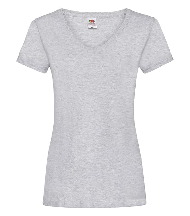 Ladies Valueweight V-Neck T