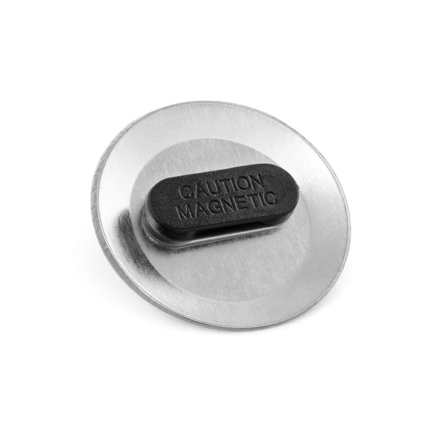 Button P'IN 11. Button P'IN 11. Knappmärke med dubbel magnetisk lås