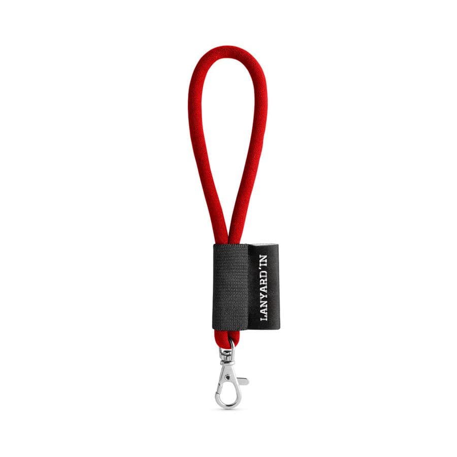 SET Lanyard TUBE Short (Ø 7 mm) med 9 mm karbinhake