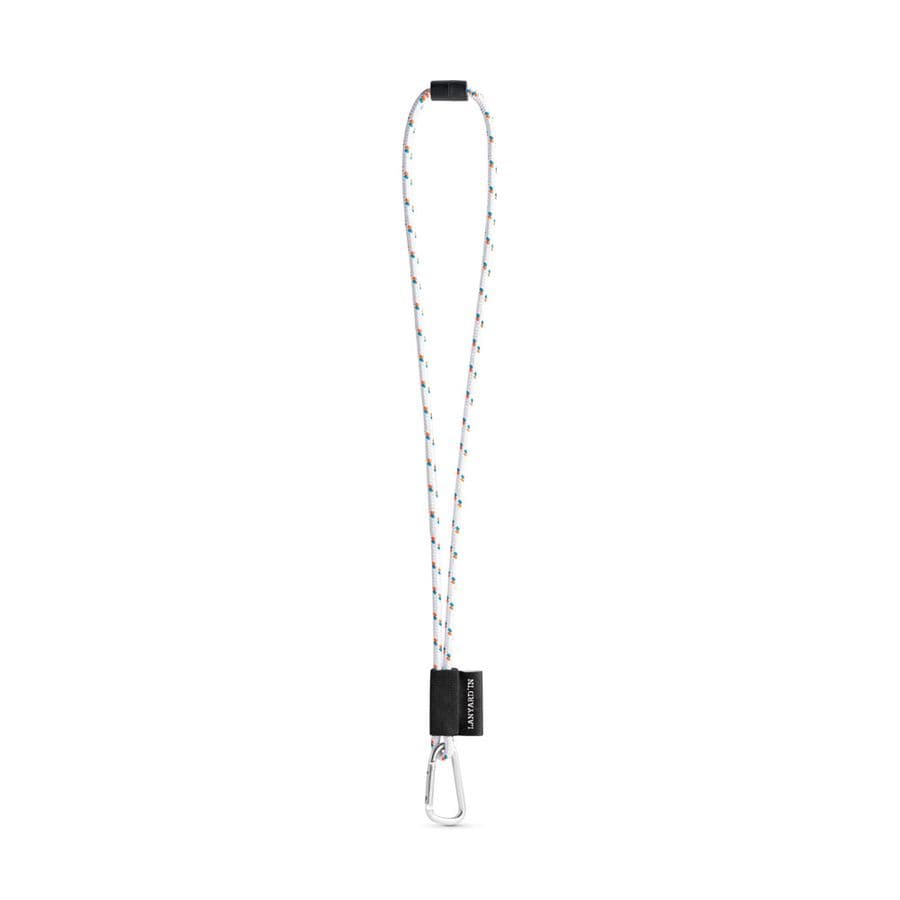 SET Lanyard NAUTIC Long (Ø 7 mm) med 55 mm D-formad karbinhake och Ø 7 mm säkerhetsspänne