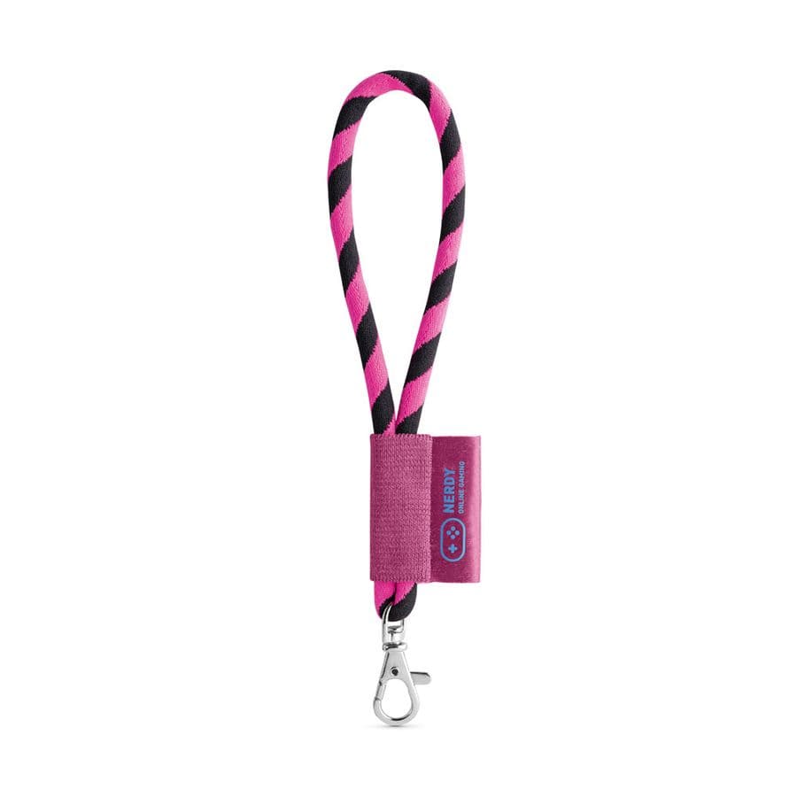 SET Lanyard TUBE Short (Ø 7 mm) med 9 mm karbinhake