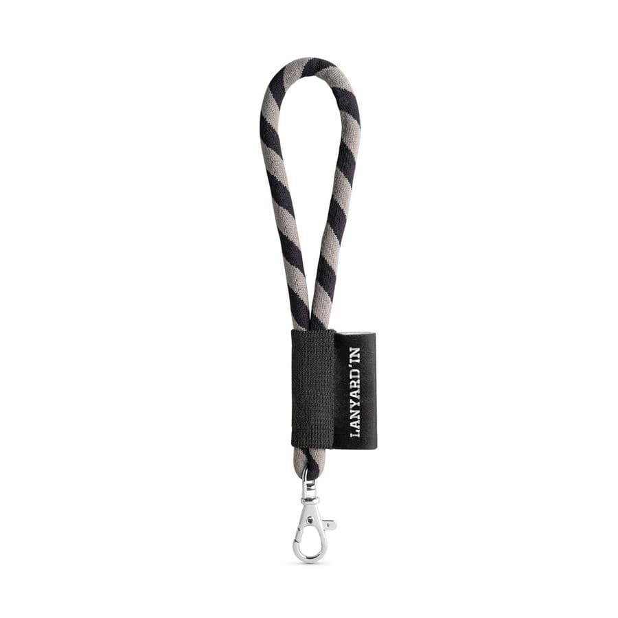 SET Lanyard TUBE Short (Ø 7 mm) med 9 mm karbinhake