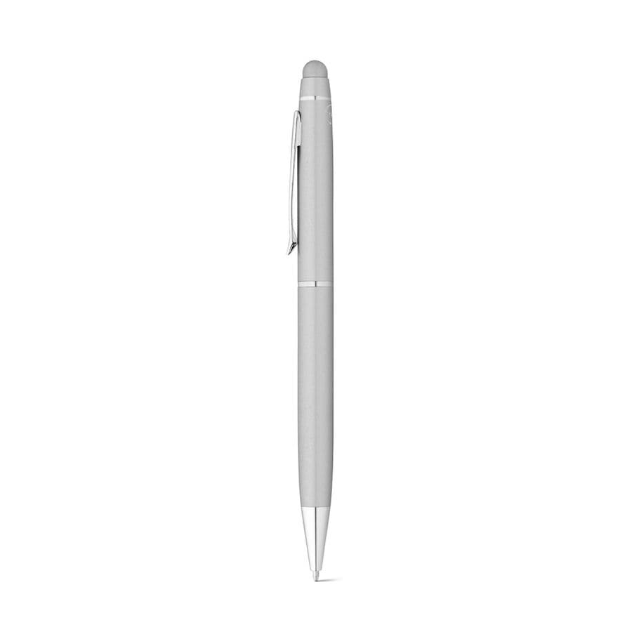 JULIE. Penna av återvunnet aluminium (100 % rAL) med touch tip Satinsilver
