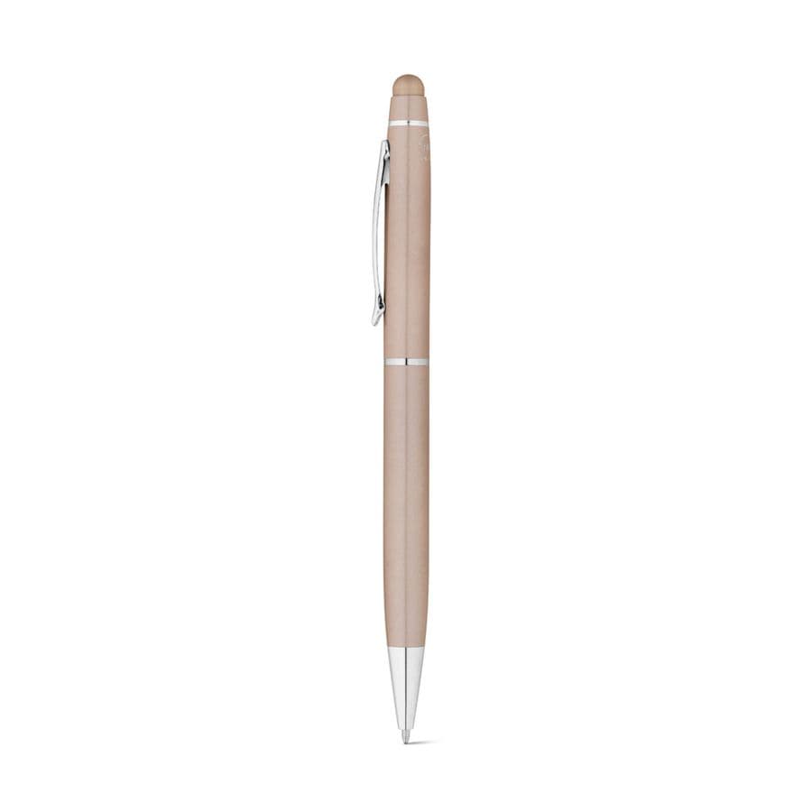 JULIE. Penna av återvunnet aluminium (100 % rAL) med touch tip Champagne