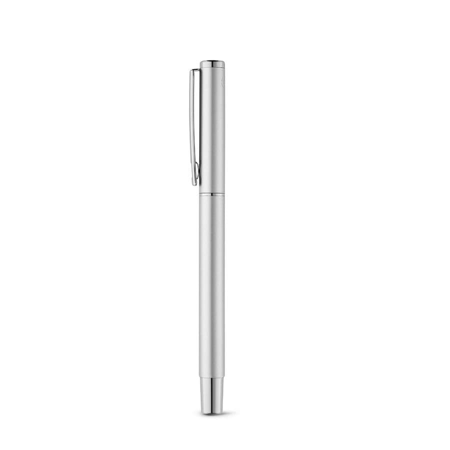 DANEY. återvunnen aluminium (100% rAL) rullpenna med klipps Satinsilver