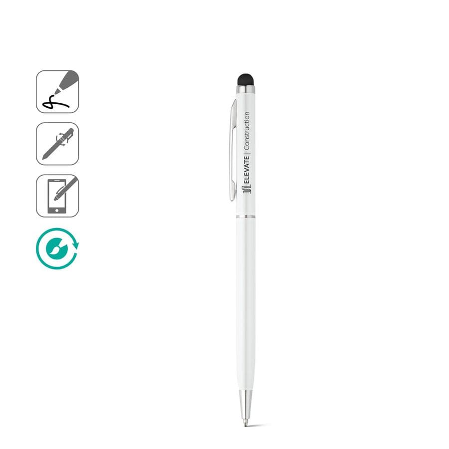 ZOE BK. Penna av aluminium med stylus