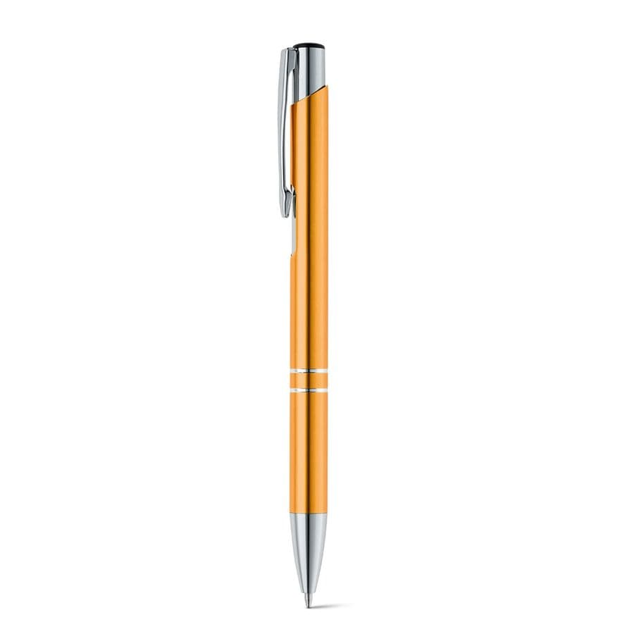 BETA. Kulspetspenna i aluminium med klipps Orange
