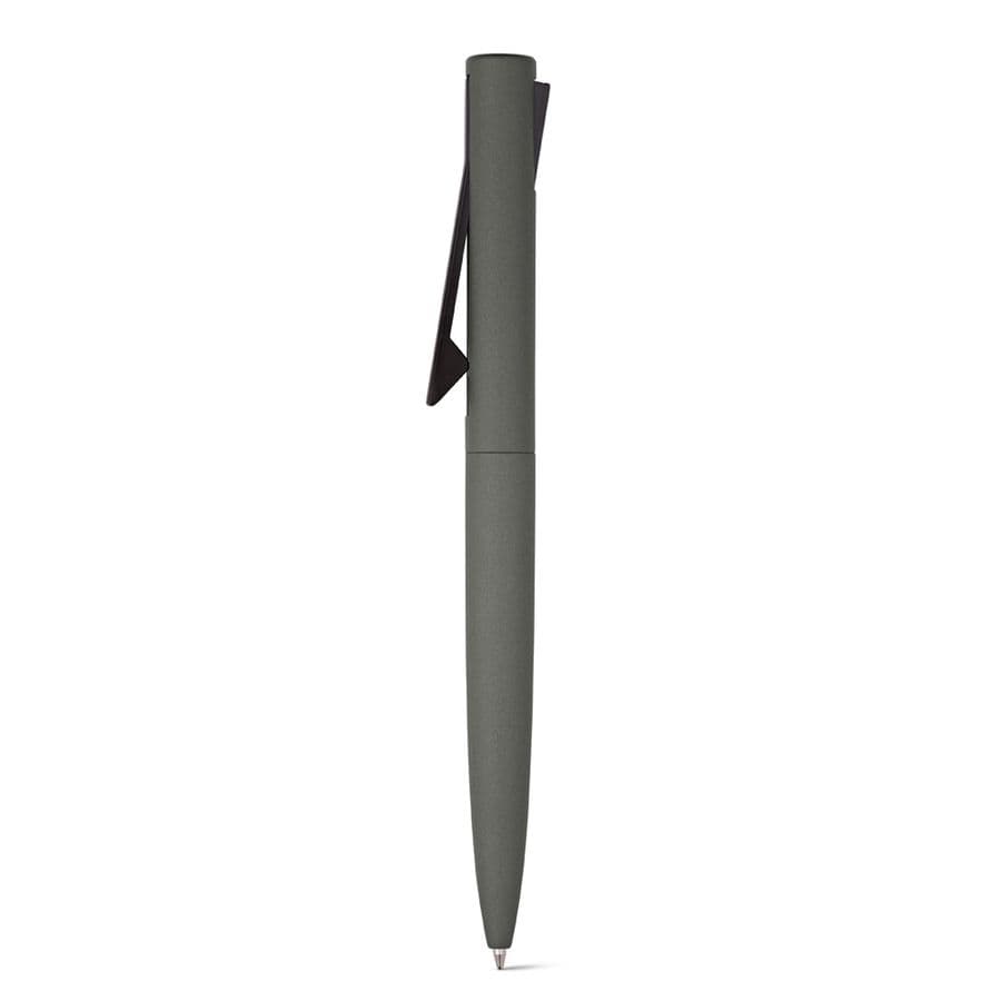 CONVEX. Kulspetspenna i återvunnen aluminium (100% rAL) och återvunnen ABS (100% rABS) med klipps Pistolmetall