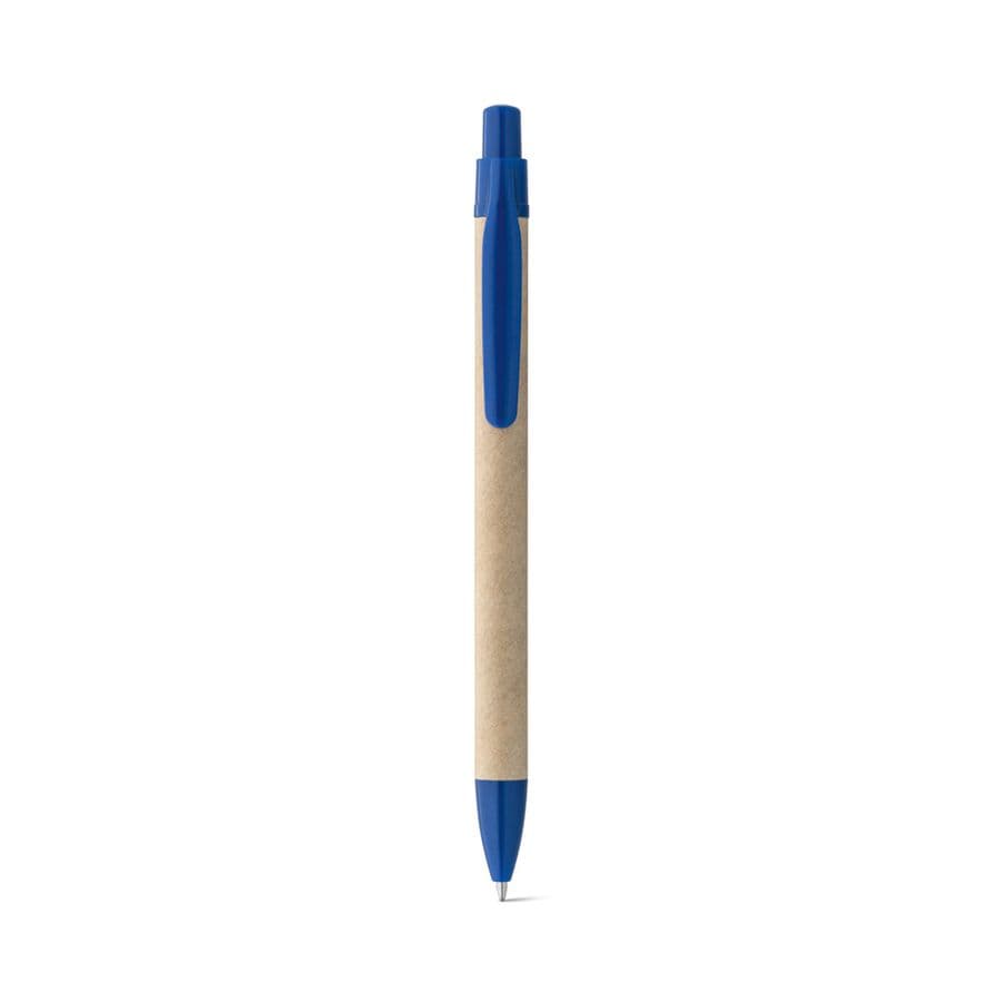 REMI. Kulspetspenna tillverkad av 100 % återvunnet papper med klämma