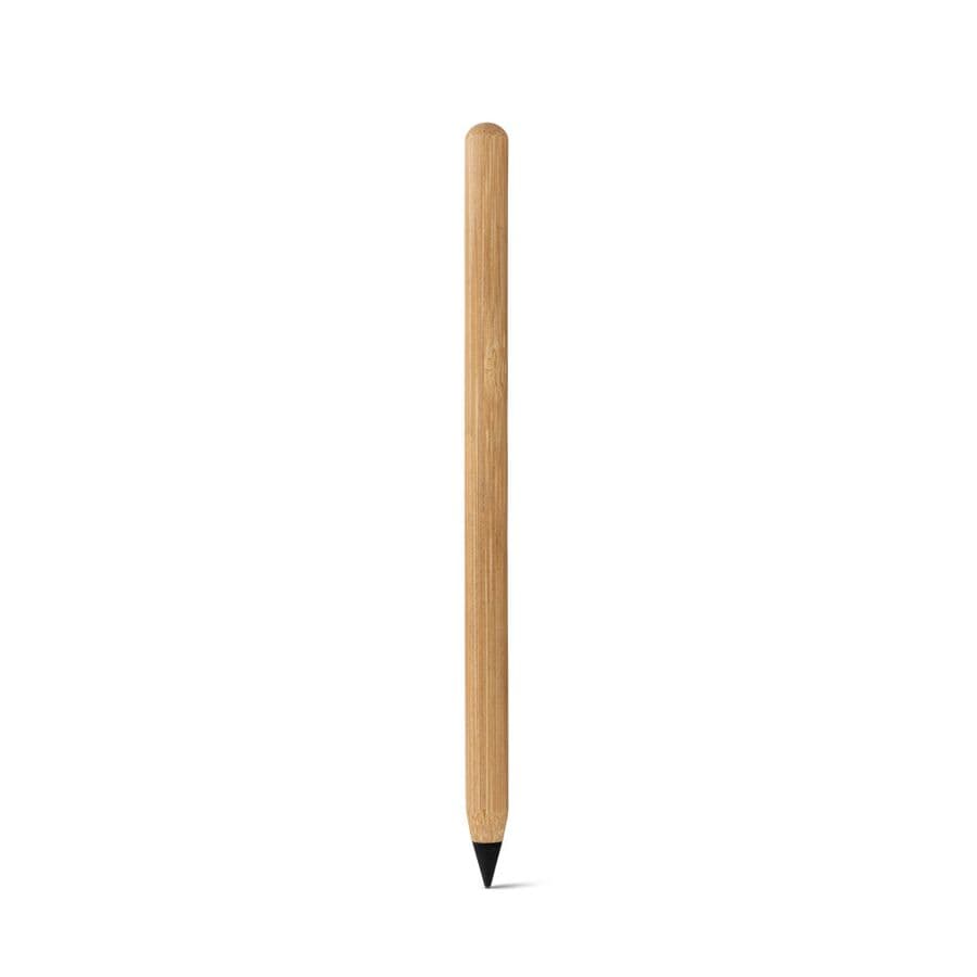 INFINITY. Bläckfri penna i bambu med spets av grafit Naturfärg