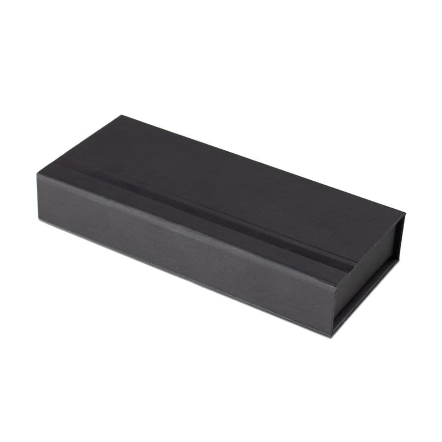 KINGSLEY. Set med 1 kulspetspenna och 1 rollerballpenna i aluminium, med Dokumental® blått bläck