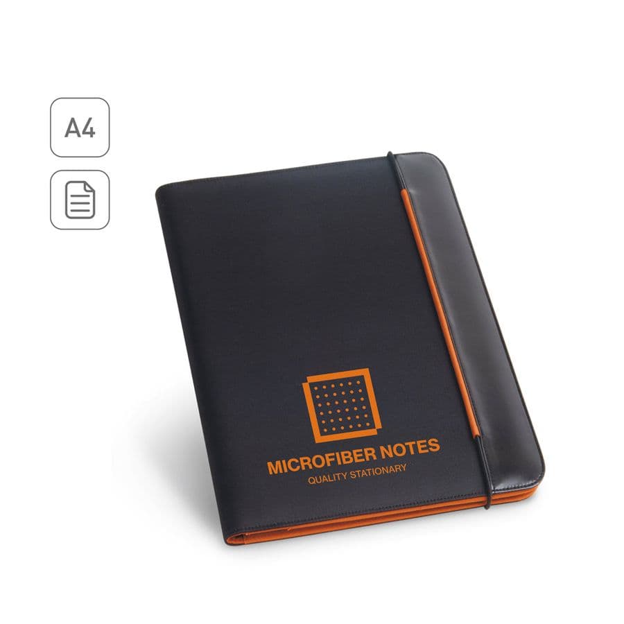 FITZGERALD. A4-mapp i PU och 800D med linjerade sidor