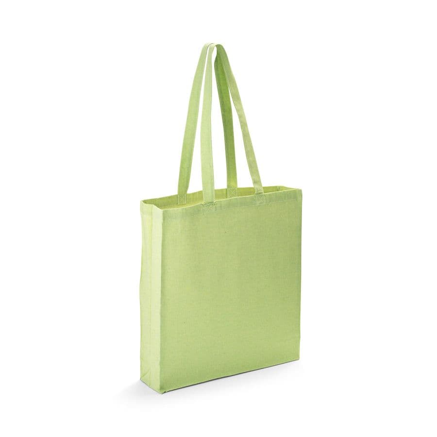 MARACAY. Kasse med återvunnen bomull (70%) och polyester (30% rPET) (140 g/m²) Ljusgrön