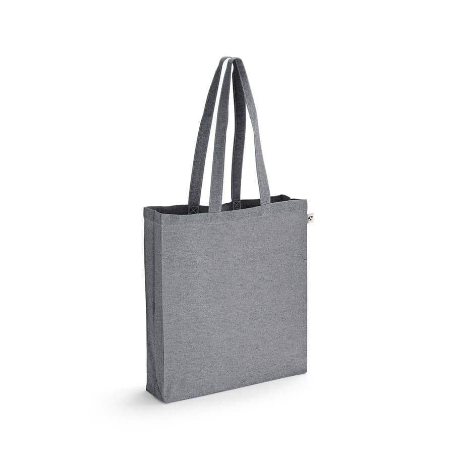 MARACAY. Kasse med återvunnen bomull (70%) och polyester (30% rPET) (140 g/m²) Mörkgrå
