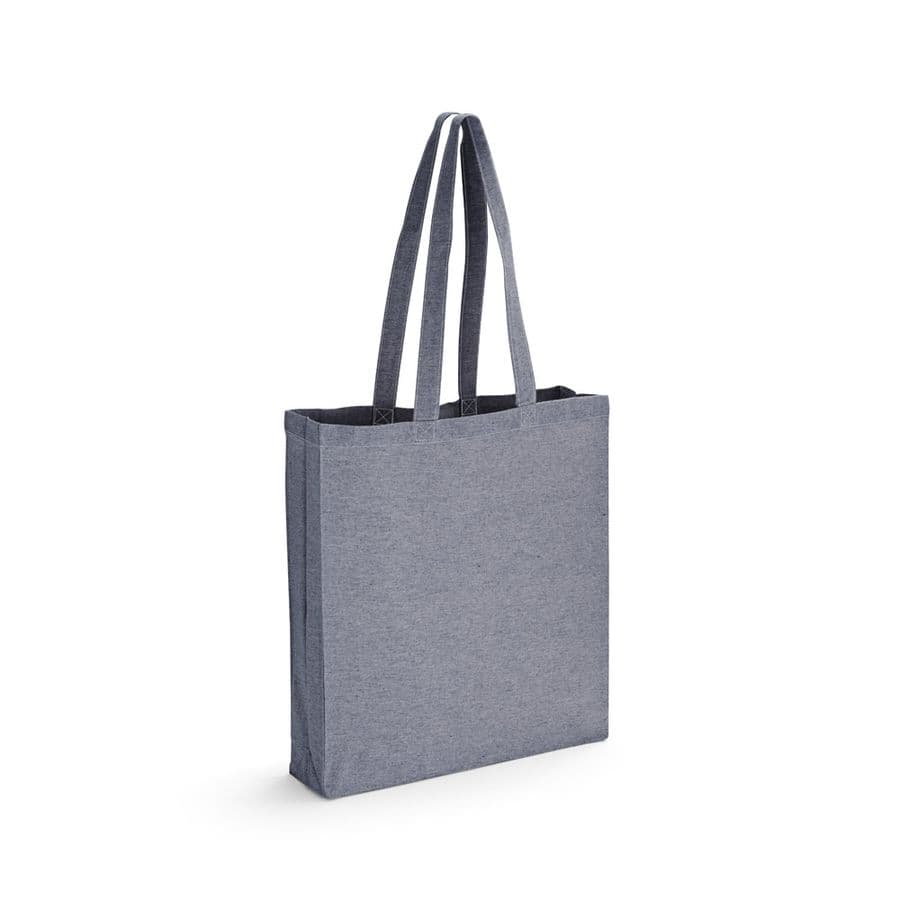 MARACAY. Kasse med återvunnen bomull (70%) och polyester (30% rPET) (140 g/m²) Marinblå