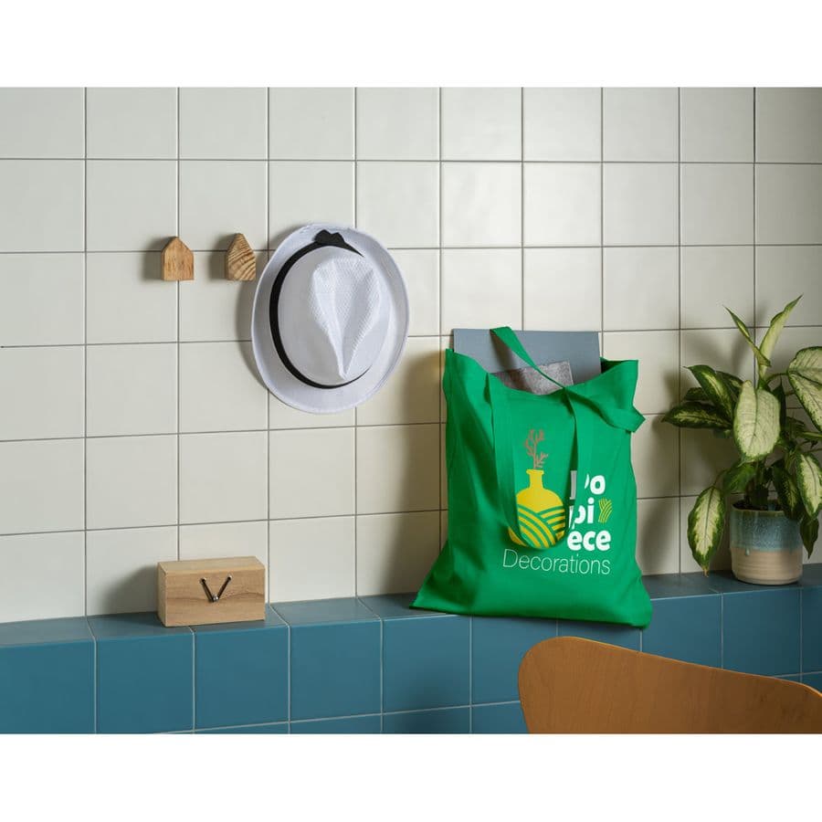 CAIRO. Väska i återvunnen bomull (70 %) och polyester (30% rPET) (180 g/m²)