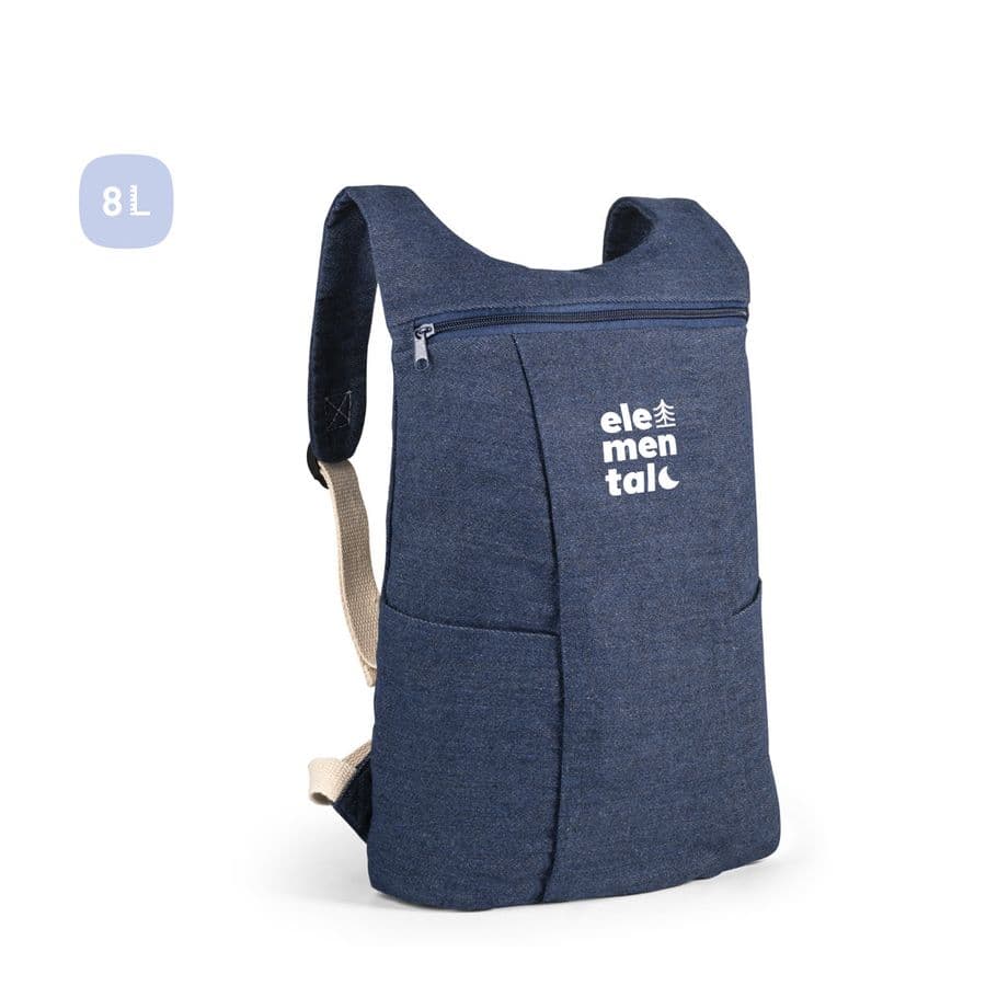DENIM BPACK. Ryggsäck i jeanstyg (300 g/m²)