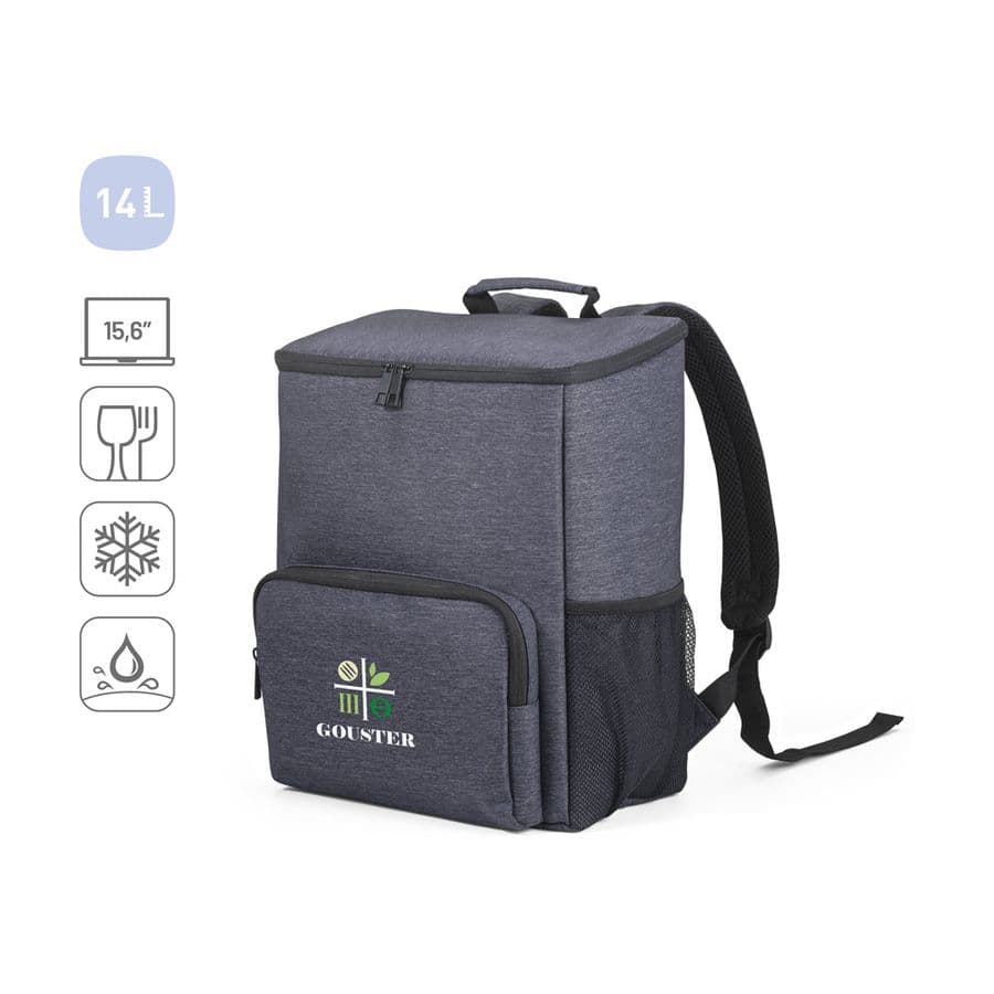 BOSTON COOLER. 2 Tone nylonisolerad ryggsäck 14 L
