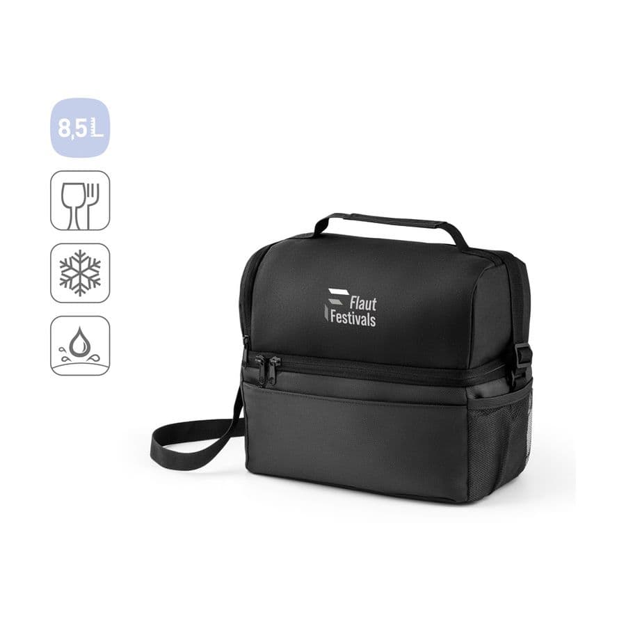 ZIPPERS COOLER. Kylväska 8'5L i 300D och 840D Jacquard