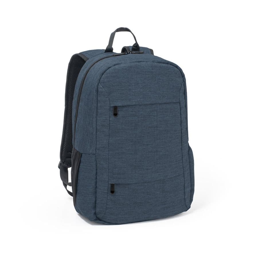 BUSINESS. 300D återvunnen polyester ryggsäck för laptop Blå