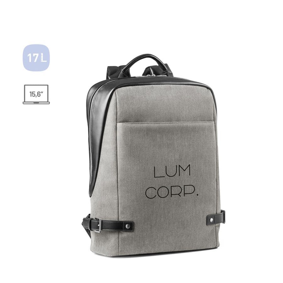 DIVERGENT BACKPACK II. Ryggsäck för laptop upp till 15.6'' i tyg och PU