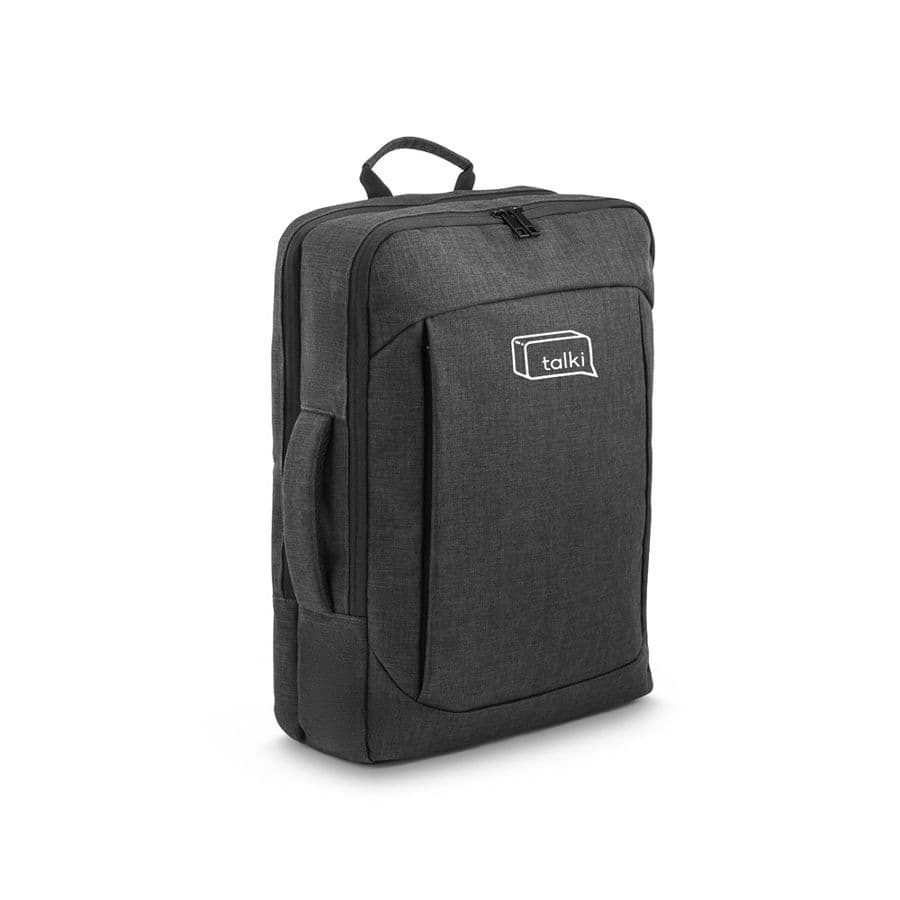 ALEXANDRIA. 600D polyester 2 i 1 ryggsäck för 15.6" laptop
